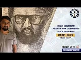 Largest Impression Art Portrait (Rubber Stamps)