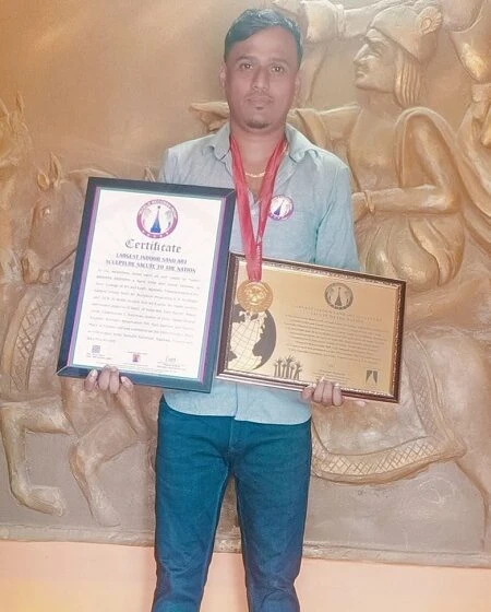 Largest Indoor Sand Art Sculpture