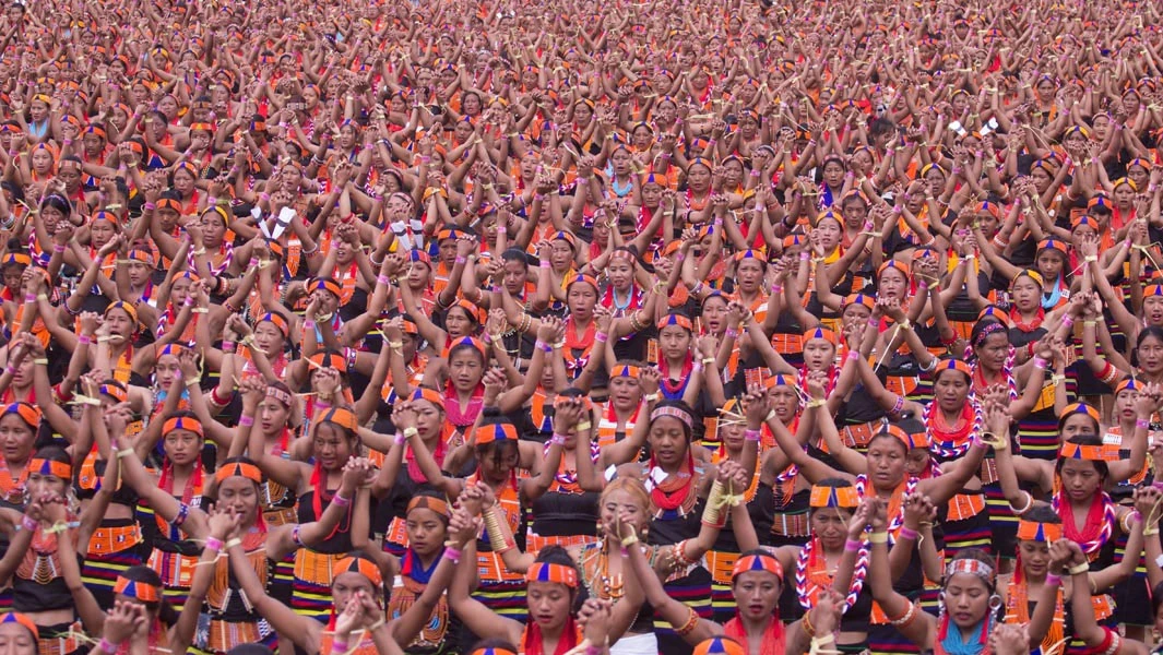 Largest Traditional Konyak Dance