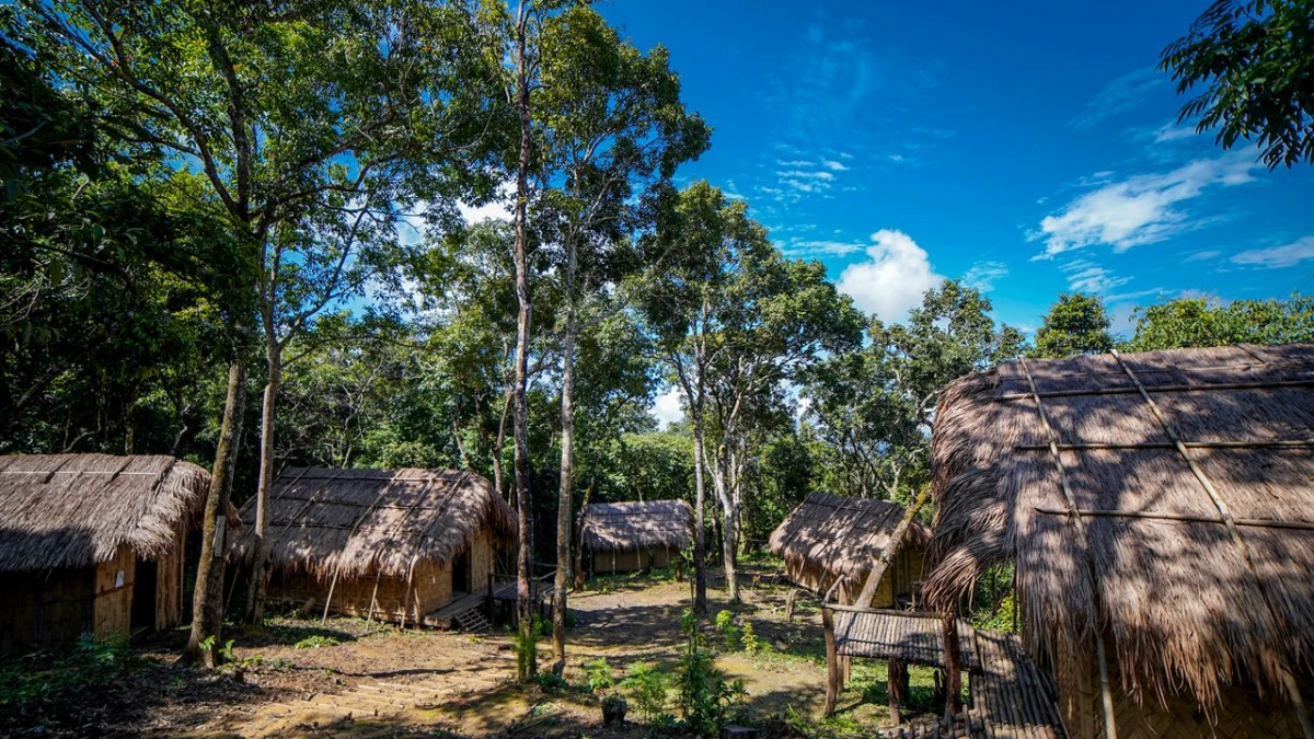 Longest Mizo Cultural Mural - Reiek Tourist Village (2021)
