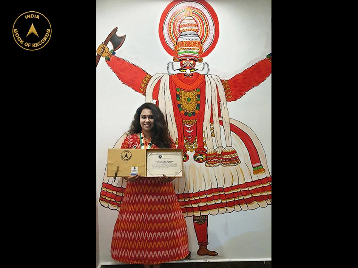 Biggest Kathakali Mudra Wall Art