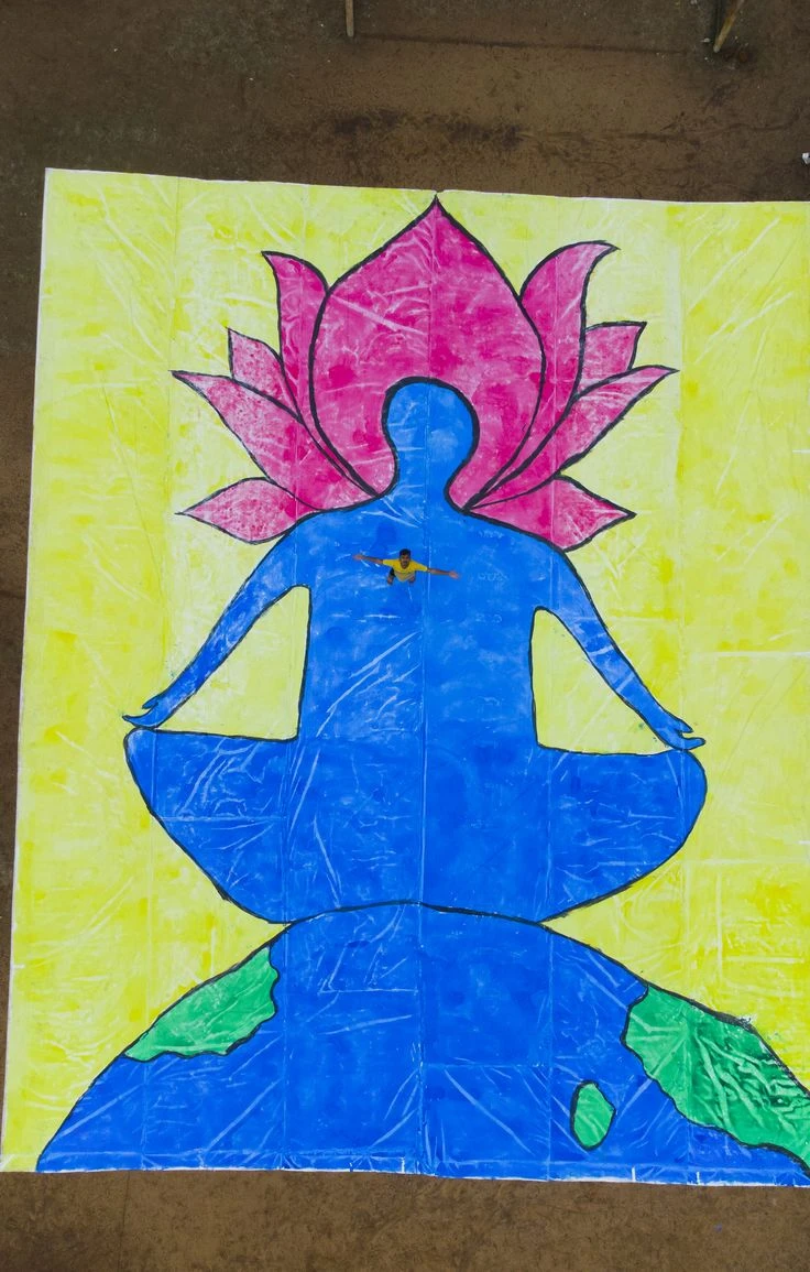 Vaibhav Kumar Sharma – Largest Painting by Foot