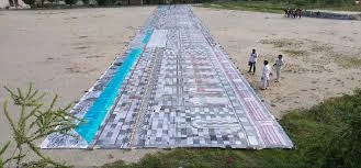 Largest Handmade Pencil Drawing by a Team – Rohtak (2021)