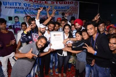 Largest Flash Mob Dance – Faridabad (2018)