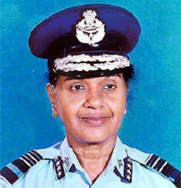 First woman to be promoted to the rank of Air Marshal in the Indian Air Force