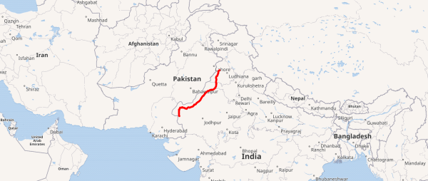 The largest canal in India