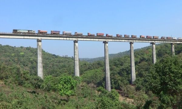 The tallest bridge in India