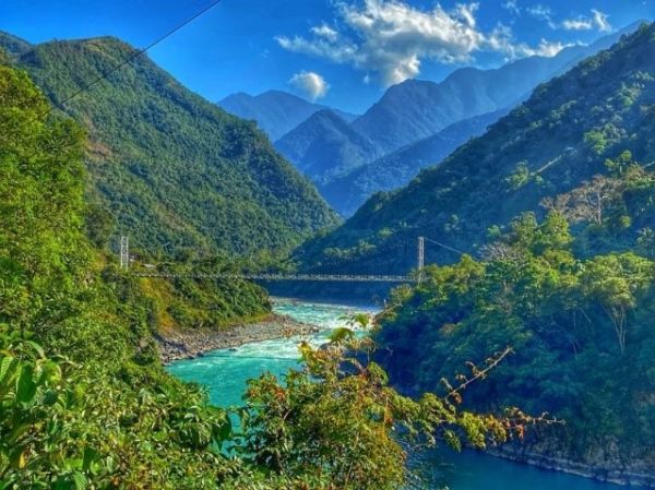 The easternmost point of India