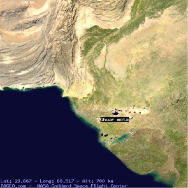 The westernmost point of India