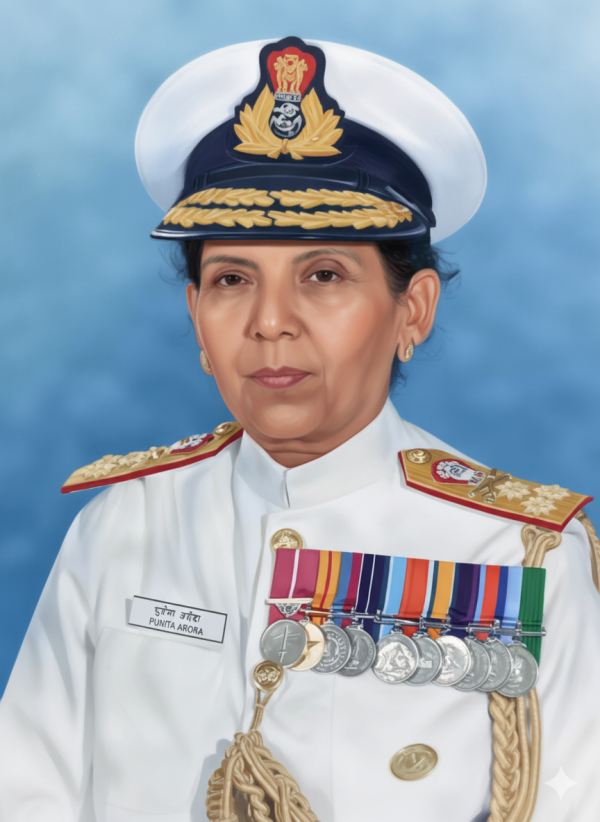 First woman to attain the rank of Lieutenant General in the Indian Army