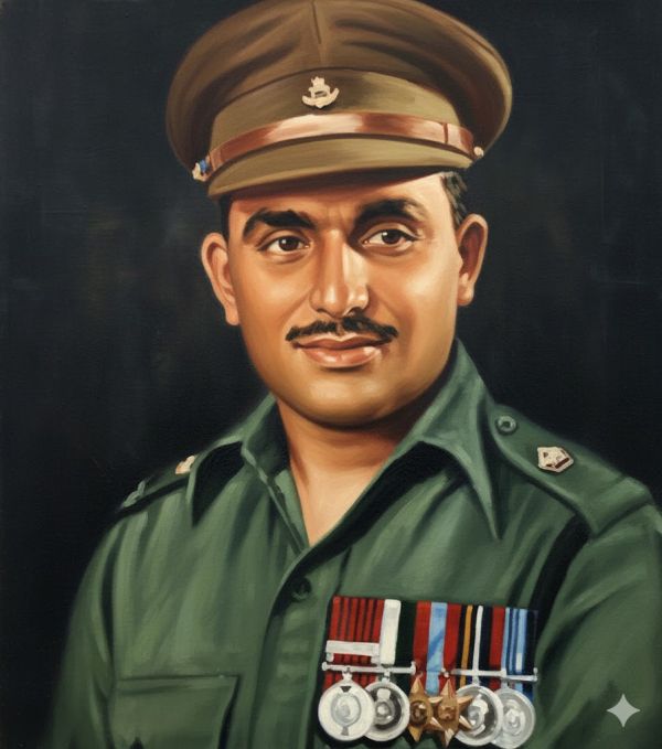 First recipient of the Param Vir Chakra 