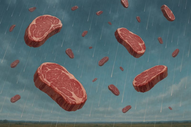 Mysterious Meat Phenomenon: The Kentucky Meat Shower of 1876