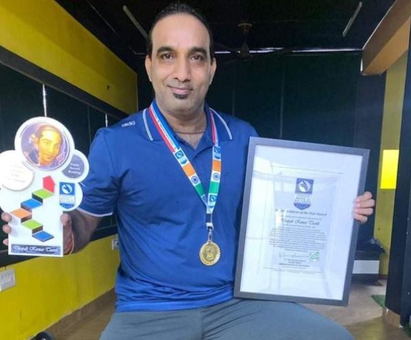 Deepak Kumar Taank  Indian Record Holder