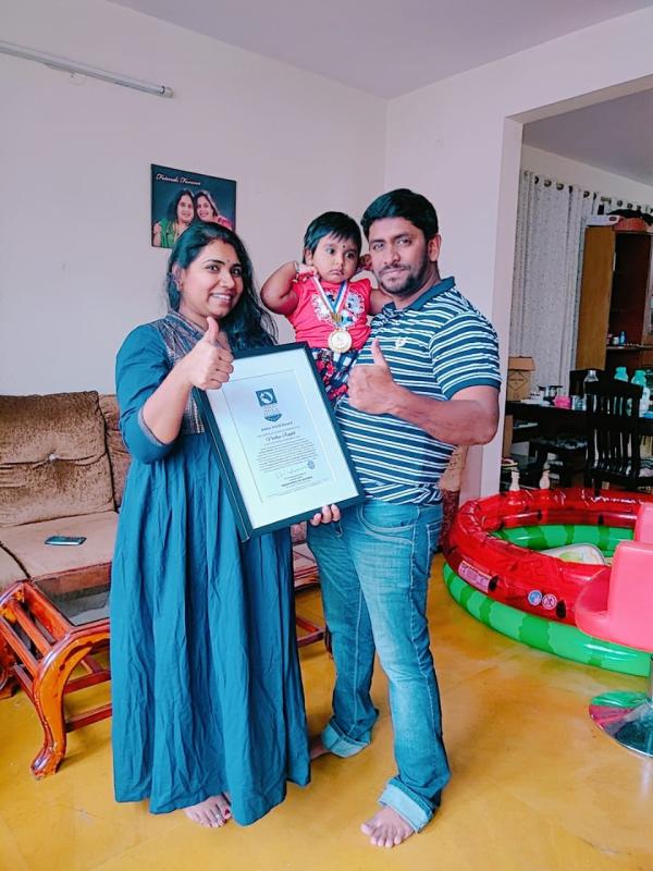 Yuvikaa Ranjith Indian World Record