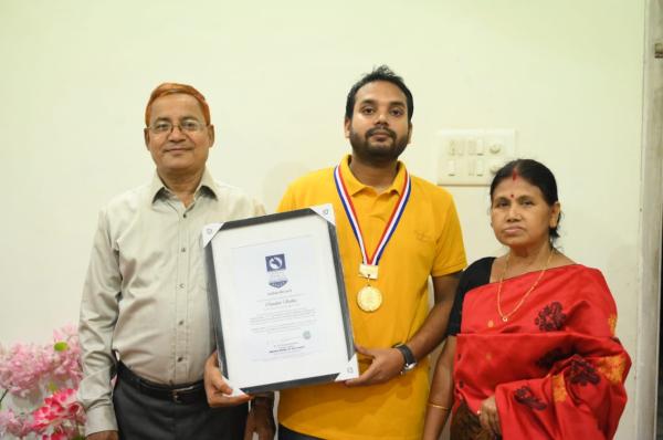 Chandan Saikia Indian World Record