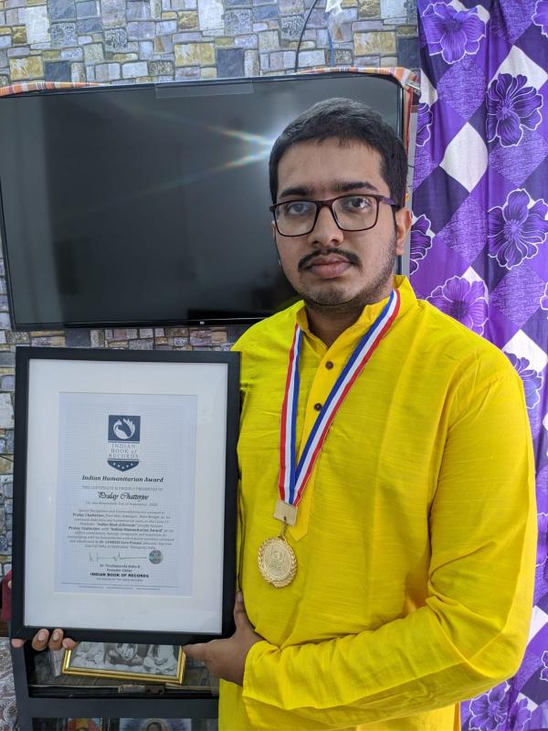 Pralay Chatterjee Indian Humanitarian Award