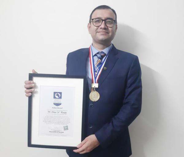 Dr Ishan Pandya Indian World Record