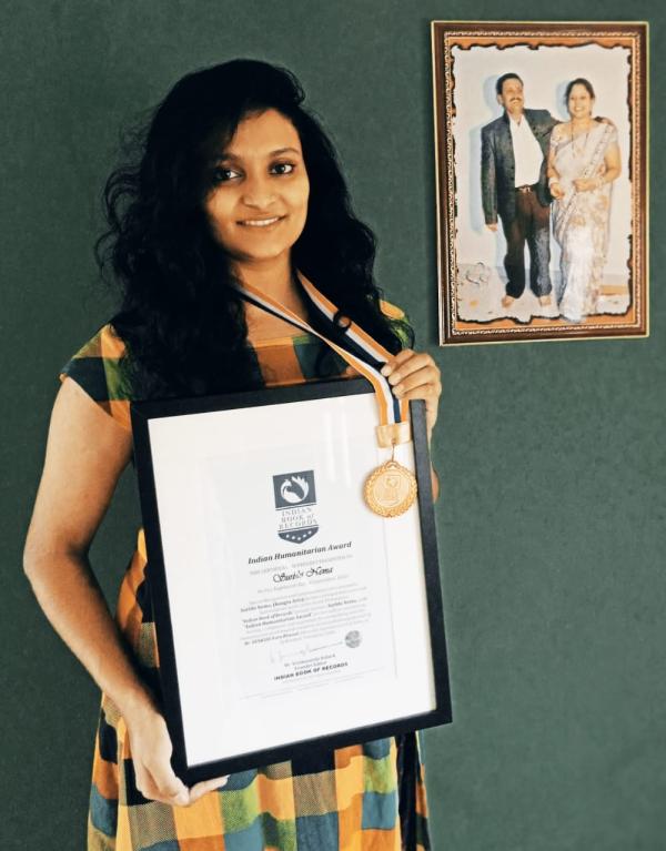 Surbhi Nema (Rangta Arts) Indian Humanitarian Awardee
