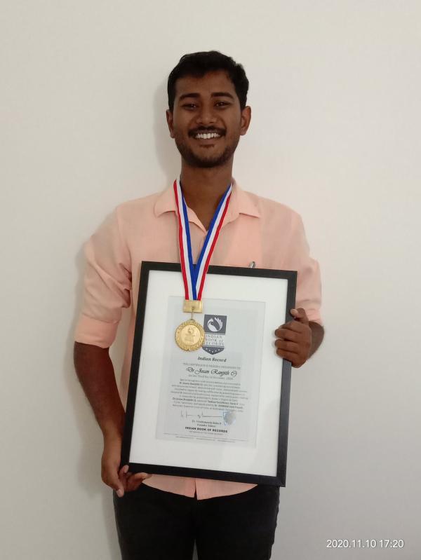  Dr. Josan Ranjjith CJ - Indian Excellency Awardee