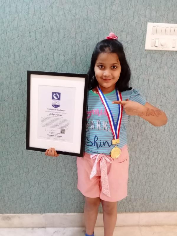 Arshiya Goyal Indian Excellency Award