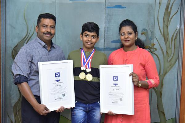 K A Ashrith Indian World Record Holder