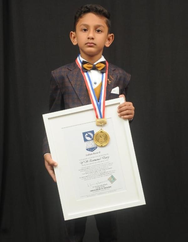 Y.S. Emmanuel Darry Indian Record Holder