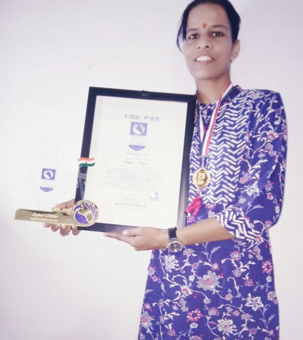Anjani Mishra Indian Record Holder