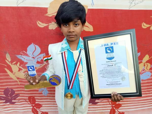 Anirudh Thirumalai Indian Record Holder