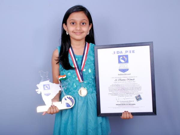 A. Rianna Nimrah Indian Record Holder