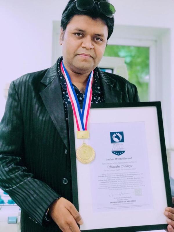 Saurabh Maurya Indian World Record Holder