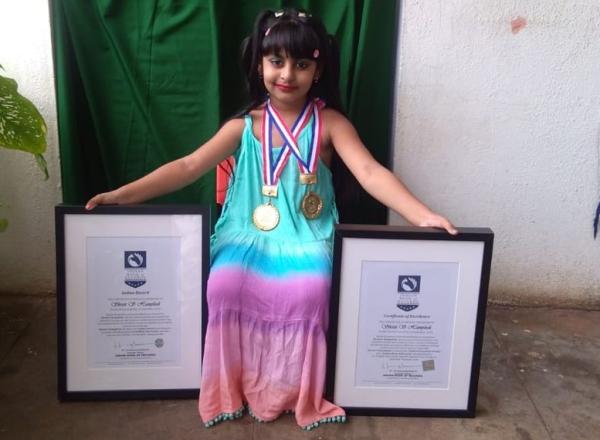 Shristi S Hampiholi Indian Record Holder