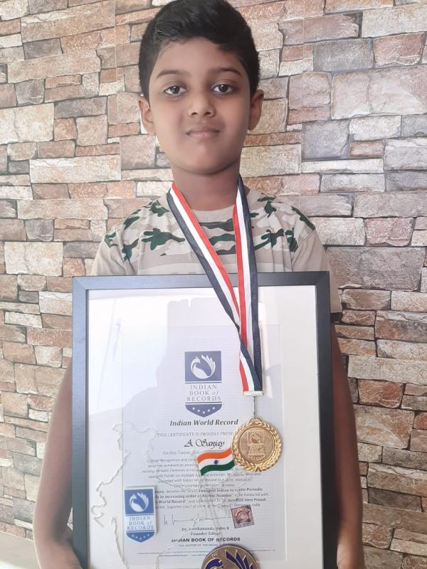 A Sanjay Indian Record Holder