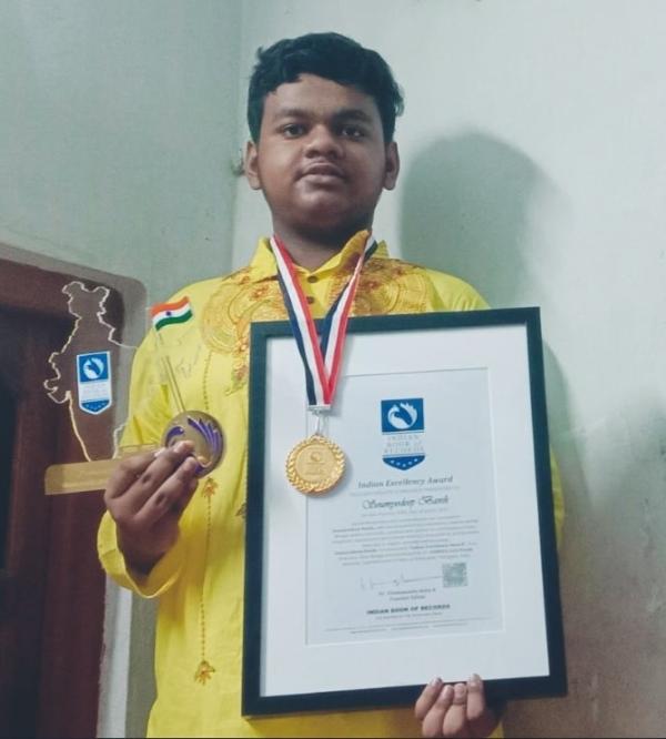 Soumyodeep Banik Indian Excellency Award