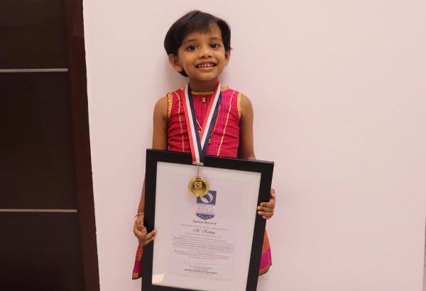 M Kavya Indian Record Holder