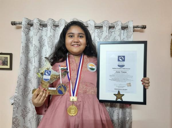 Anisha Talukder Creative Child Awardee
