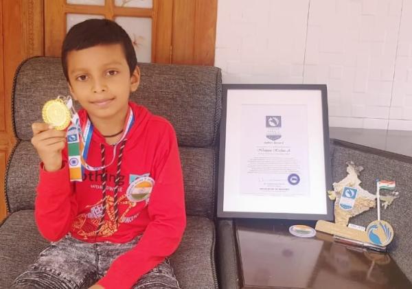 Niranjan Krishna Indian Record Holder