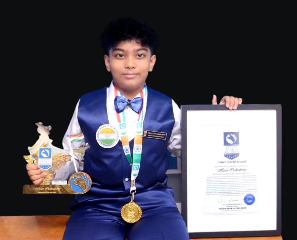 Hiran Chakraborty Indian Book of Records
