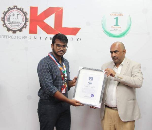 Yashwant Naidu Indian Record Holder