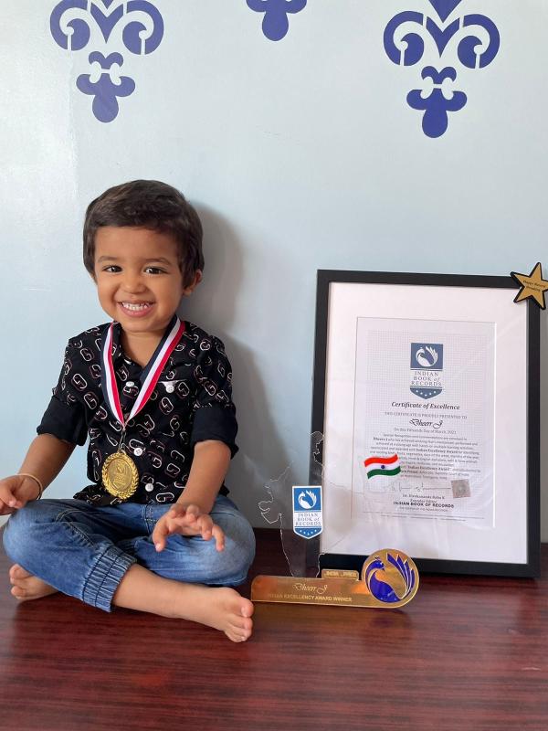 Dheerr. J   Indian Excellency Award