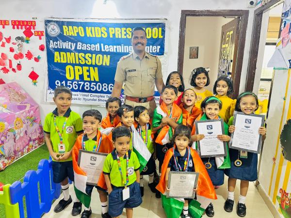 Rapo Kids Play School  Indian World Record