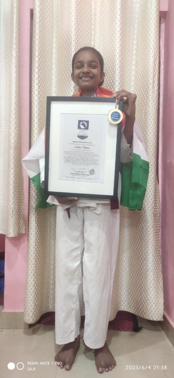 Minsa Theresa  Indian World Record
