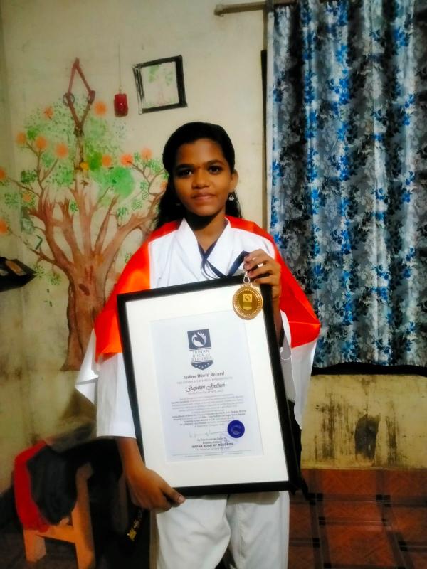 Gayathri Jyothish  Indian World Record