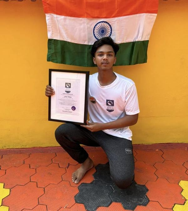 Fazil Salam  Indian World Record