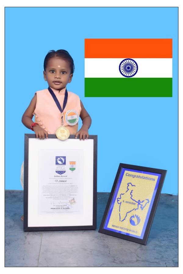 D Akhilesh  Indian Record Holder