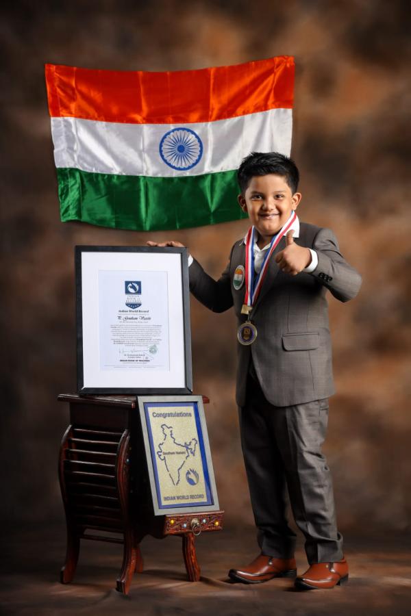P. Goutham Vasisht  Indian World Record Holder
