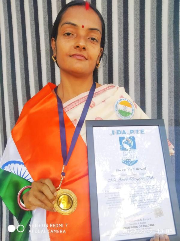Arpita Dasgupta Thakur  Indian Record Holder