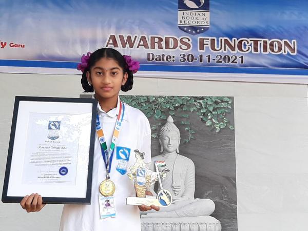 Ramavathi Swathi Bai  INDIAN RECORD HOLDER