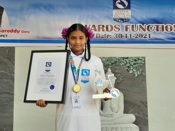 Prattipati Yesumariyamma  INDIAN RECORD HOLDER