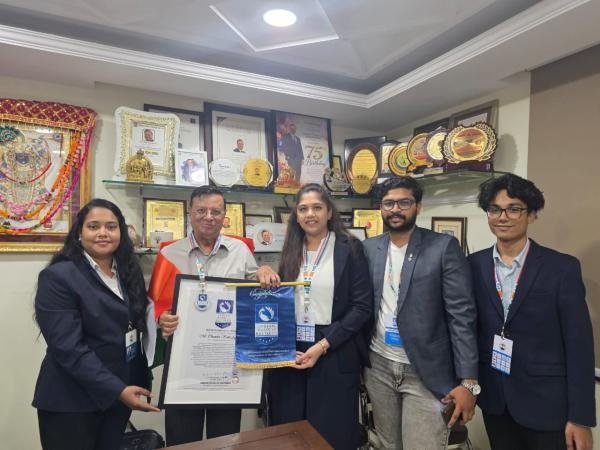 Mr. Chandra Kant Agrawal -  Indian Humanitarian Award 