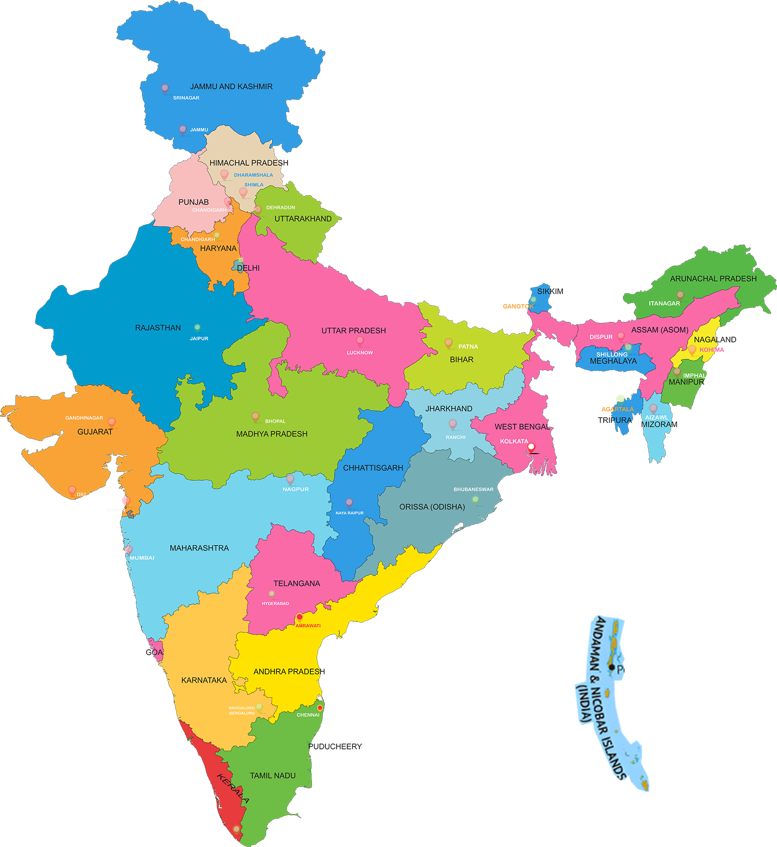 India Map IBR